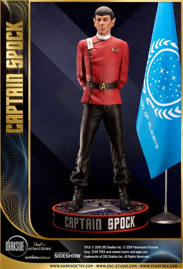 Leonard Nimoy as Captain Spock - LIMITED EDITION: 300 (Exclusive) – DarkSide Collectibles Studio – ActionFigure Brasil