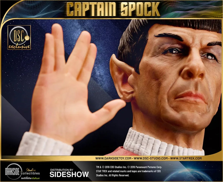 Leonard Nimoy as Captain Spock - LIMITED EDITION: 300 (Exclusive) – DarkSide Collectibles Studio – ActionFigure Brasil