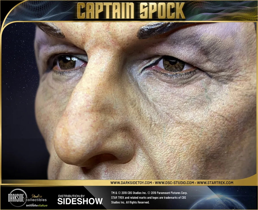 Leonard Nimoy as Captain Spock - LIMITED EDITION: 300 (Exclusive) – DarkSide Collectibles Studio – ActionFigure Brasil