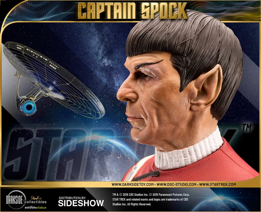 Leonard Nimoy as Captain Spock - LIMITED EDITION: 300 (Exclusive) – DarkSide Collectibles Studio – ActionFigure Brasil
