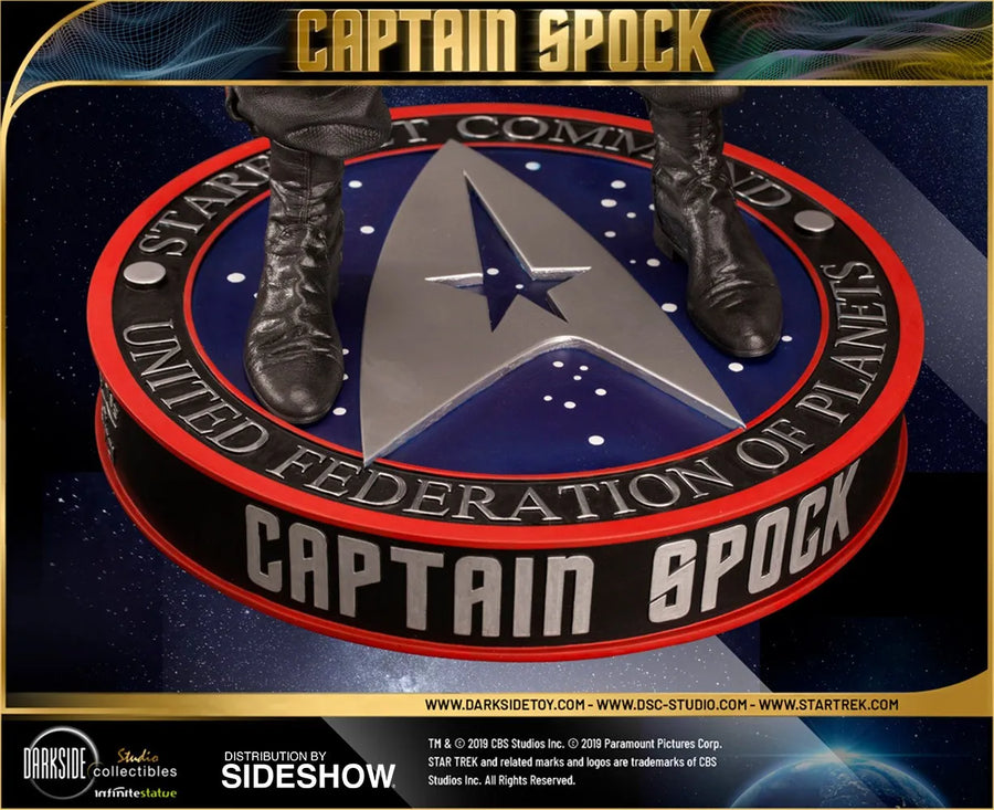 Leonard Nimoy as Captain Spock - LIMITED EDITION: 300 (Exclusive) – DarkSide Collectibles Studio – ActionFigure Brasil