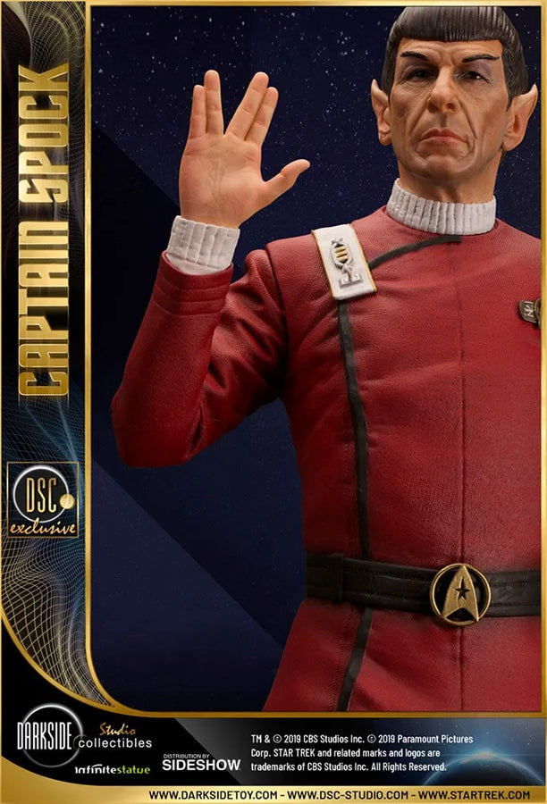 Leonard Nimoy as Captain Spock - LIMITED EDITION: 300 (Exclusive) – DarkSide Collectibles Studio – ActionFigure Brasil