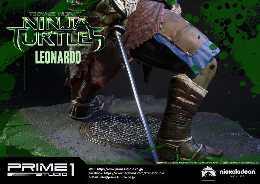 Leonardo (Regular Version) TMNT(2014) – Prime1Studio – ActionFigure Brasil