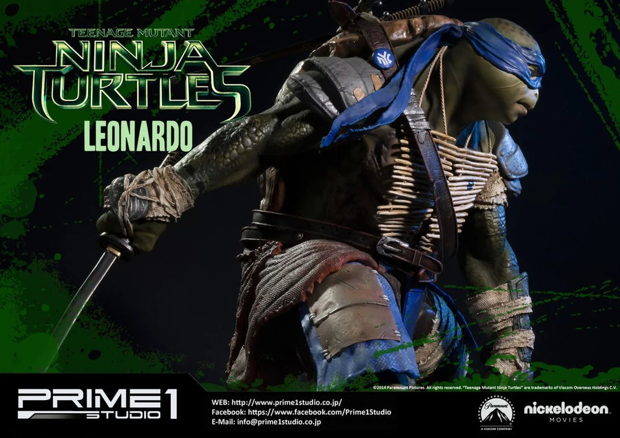 Leonardo (Regular Version) TMNT(2014) – Prime1Studio – ActionFigure Brasil