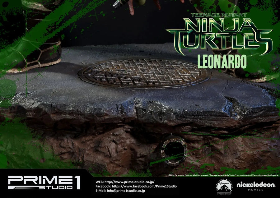 Leonardo (Regular Version) TMNT(2014) – Prime1Studio – ActionFigure Brasil