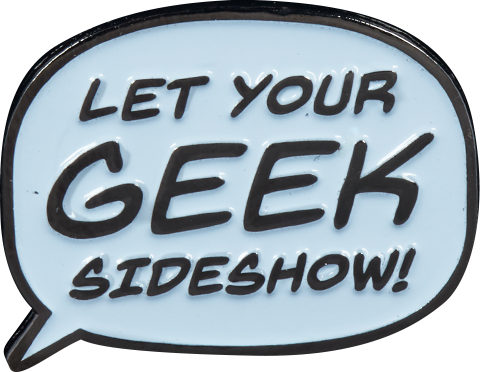 Let Your Geek Sideshow Word Bubble – Sideshow Collectibles – ActionFigure Brasil