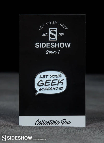 Let Your Geek Sideshow Word Bubble – Sideshow Collectibles – ActionFigure Brasil — iluminação de estúdio