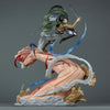 Levi vs Female Titan - LIMITED EDITION: 999 - ActionFigure Brasil