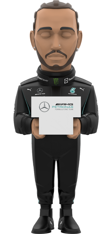 Lewis Hamilton - LIMITED EDITION – Mighty Jaxx – ActionFigure Brasil