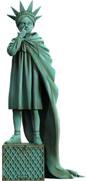 Liberty Girl (Freedom Edition) - LIMITED EDITION – Mighty Jaxx – ActionFigure Brasil