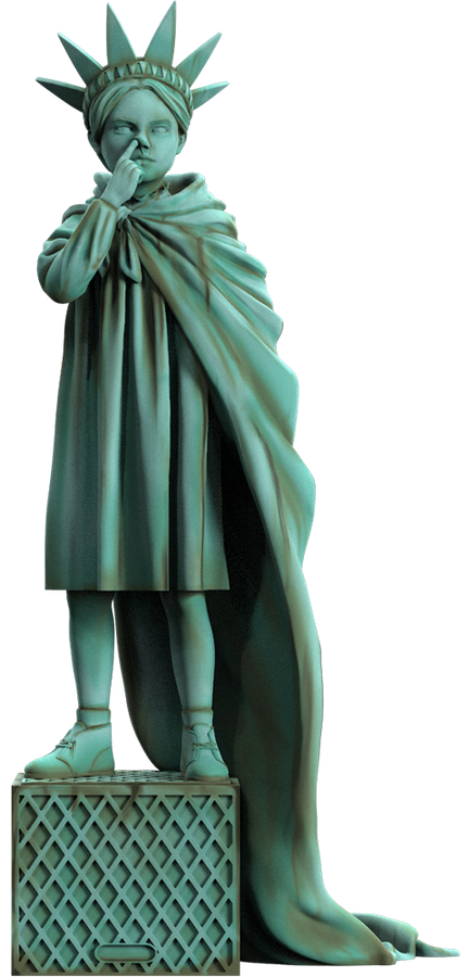 Liberty Girl (Freedom Edition) - LIMITED EDITION – Mighty Jaxx – ActionFigure Brasil