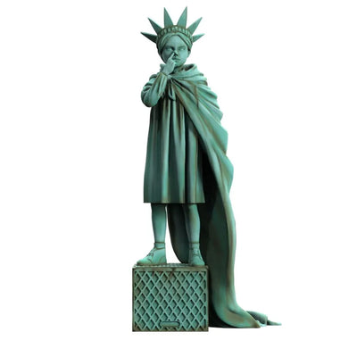 Liberty Girl (Freedom Edition) - LIMITED EDITION – Mighty Jaxx – ActionFigure Brasil — ângulo diferente