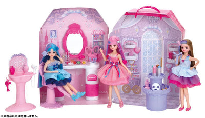 Licca-chan - Beauty Houseㅤ – Takara Tomy – ActionFigureBrasil — embalagem