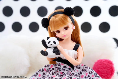 Licca-chan Chao Chao Pandaㅤ – Takara Tomy – ActionFigure Brasil — ângulo diferente