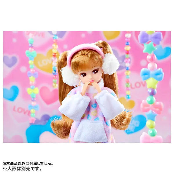Licca-chan - Doll Clothes - LW-16 - Mokomoko Girly Code (Takara Tomy)ㅤ – Takara Tomy – ActionFigure Brasil
