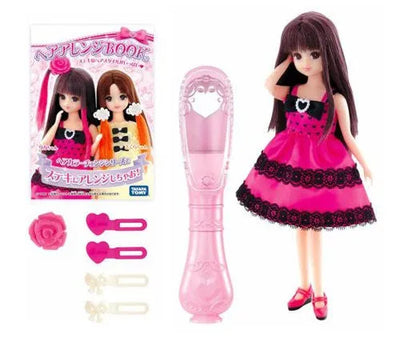 Licca-chan - Hair Color Change (Takara Tomy)ㅤ – Takara Tomy – ActionFigureBrasil — embalagem