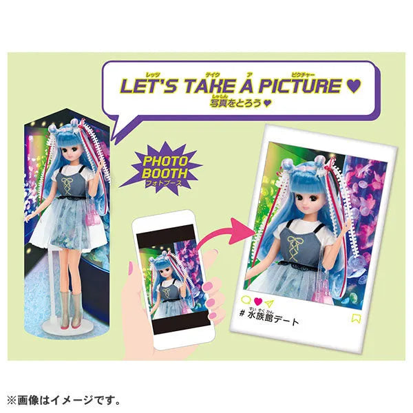 Licca-chan #Licca #Float Jellyfishㅤ – Takara Tomy – ActionFigureBrasil