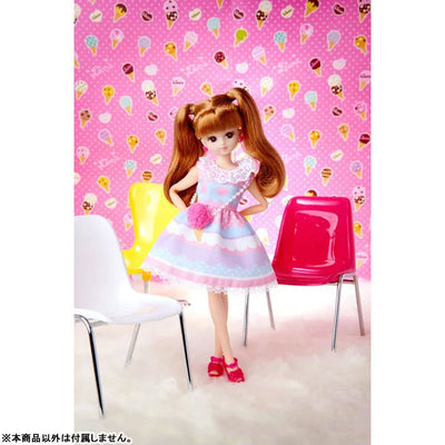 Licca-chan LW-04 Colorful Ice Cream Party (DOLL ACCESSORY)(Provisional Pre-order)ㅤ – Takara Tomy – ActionFigure Brasil