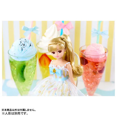 Licca-chan LW-04 Colorful Starㅤ – Takara Tomy – ActionFigureBrasil — ângulo diferente
