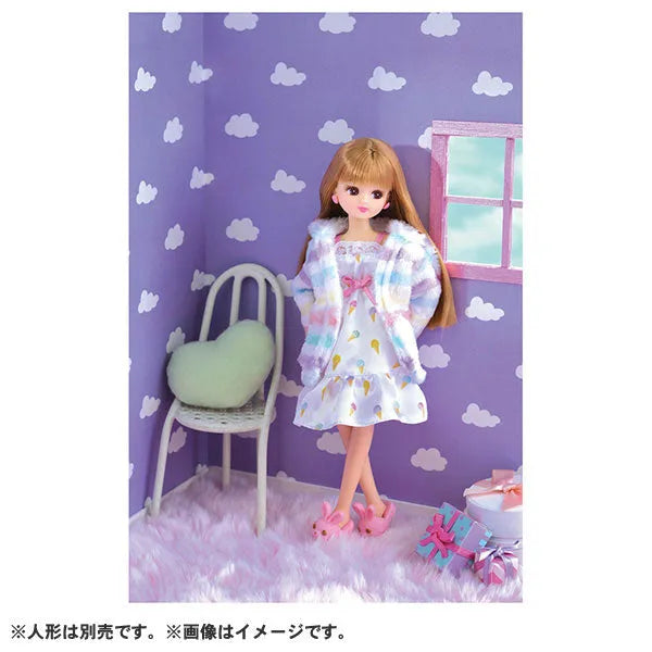 Licca-chan LW-06 Fuwafuwa Roomwearㅤ – Takara Tomy – ActionFigureBrasil