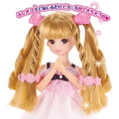 Licca-chan - Mote Kawa Curl (Takara Tomy)ㅤ – Takara Tomy – ActionFigure Brasil — ângulo diferente