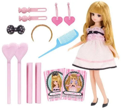 Licca-chan - Mote Kawa Curl (Takara Tomy)ㅤ – Takara Tomy – ActionFigureBrasil — detalhe do produto