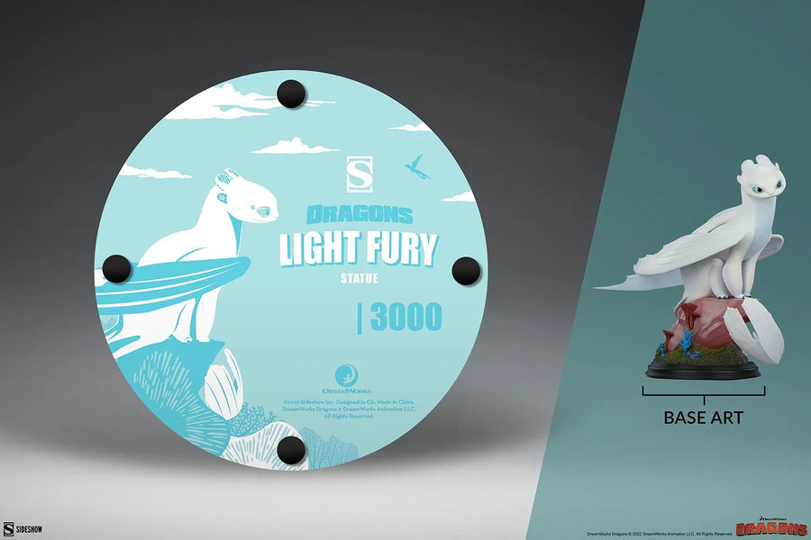 Light Fury - LIMITED EDITION: 3000 – Sideshow Collectibles – ActionFigure Brasil