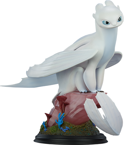 Light Fury - LIMITED EDITION: 3000 – Sideshow Collectibles – ActionFigure Brasil — com base expositora