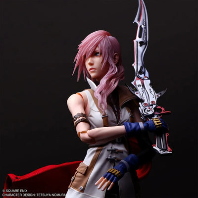Lightning – Square Enix – ActionFigure Brasil — embalagem