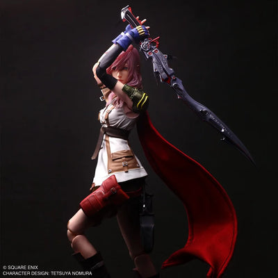 Lightning – Square Enix – ActionFigure Brasil — iluminação de estúdio