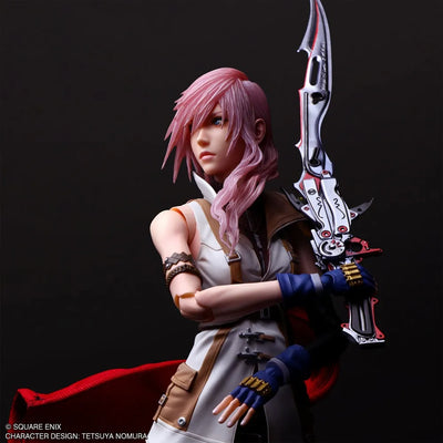 Lightning – Square Enix – ActionFigure Brasil — ângulo diferente
