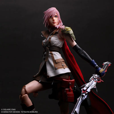 Lightning – Square Enix – ActionFigure Brasil — detalhe do produto