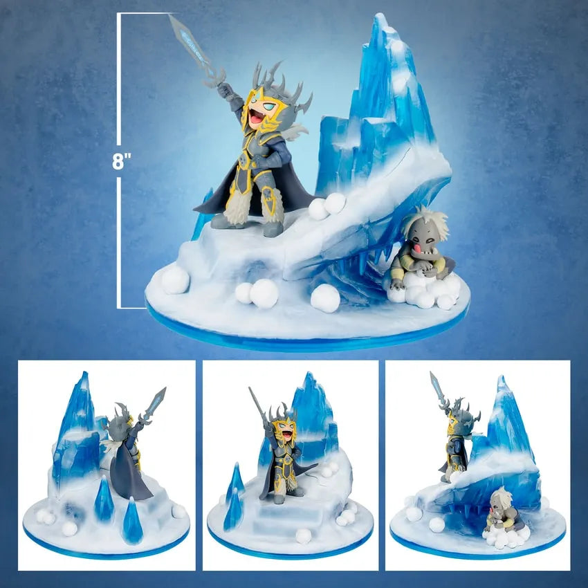 Lil' Champions Snow Fight Arthas – Activision Blizzard – ActionFigure Brasil