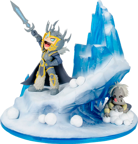 Lil' Champions Snow Fight Arthas – Activision Blizzard – ActionFigure Brasil