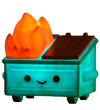 Lil Dumpster Fire Night Light - ActionFigure Brasil