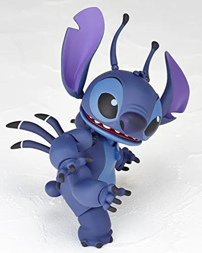 Lilo & Stitch - Stitch - Figure Complex Movie Revo No.003 - Revoltech (Kaiyodo)ㅤ – Kaiyodo – ActionFigure Brasil — ângulo diferente