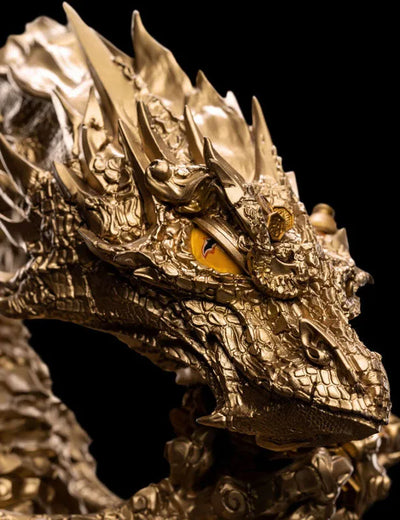 [Limited Edition] Mini Epics / The Hobbit: Smaug (Gold Ver.) PVCㅤ – Weta – ActionFigure Brasil — acessórios