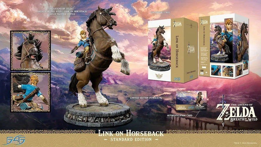 Link on Horseback - LIMITED EDITION: 5000 – First 4 Figures – ActionFigure Brasil