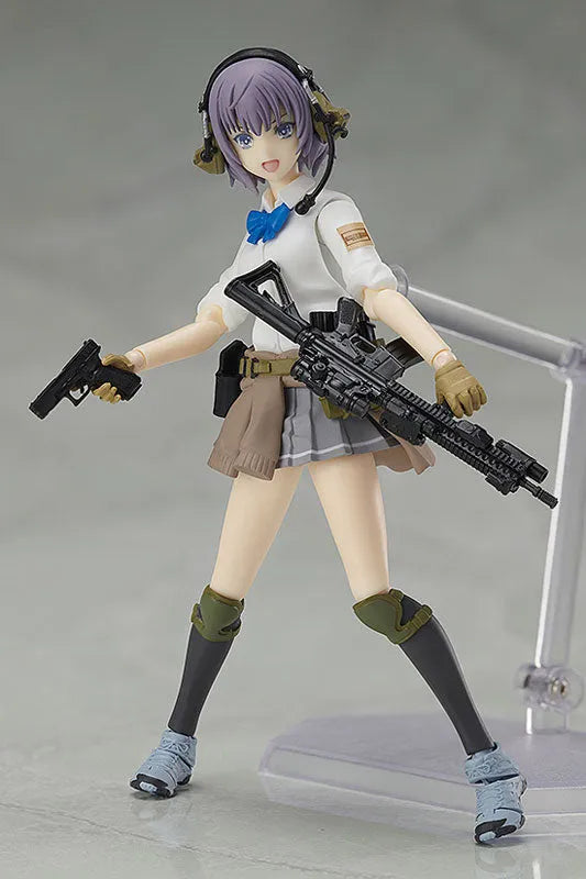 Little Armory - Asato Miyo - Figma #SP-117 - Summer Uniform ver. (Good Smile Company, Tomytec)ㅤ – Good Smile Company As Distributor,Tomytec As Manufacturer – ActionFigure Brasil