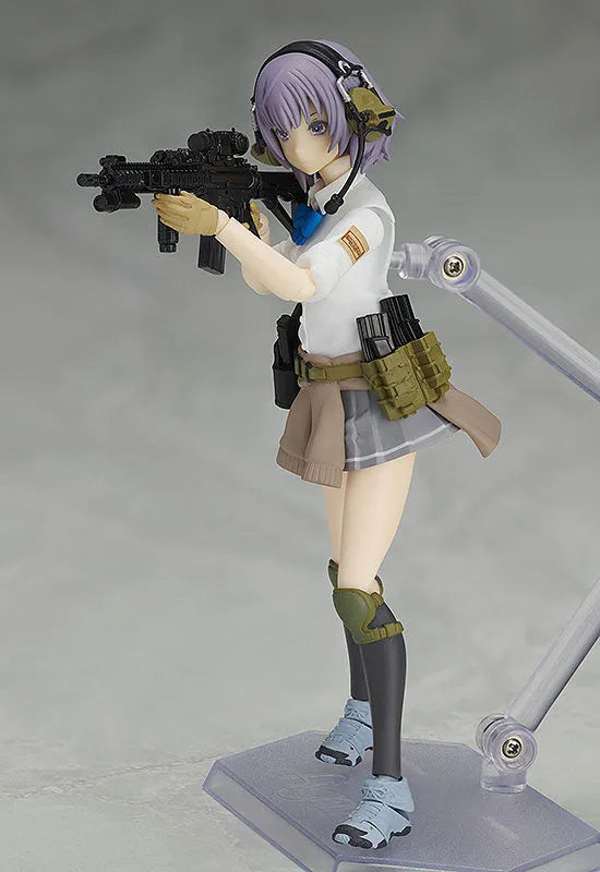 Little Armory - Asato Miyo - Figma #SP-117 - Summer Uniform ver. (Good Smile Company, Tomytec)ㅤ – Good Smile Company As Distributor,Tomytec As Manufacturer – ActionFigure Brasil