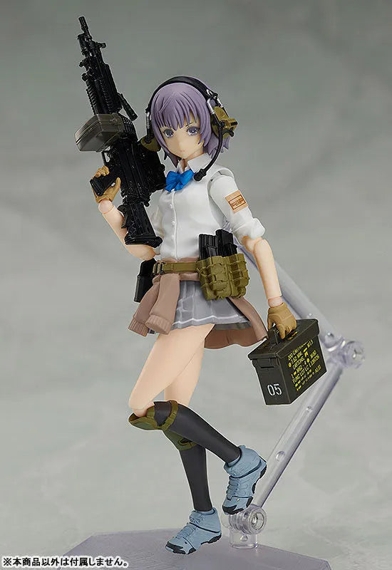Little Armory - Asato Miyo - Figma #SP-117 - Summer Uniform ver. (Good Smile Company, Tomytec)ㅤ – Good Smile Company As Distributor,Tomytec As Manufacturer – ActionFigure Brasil