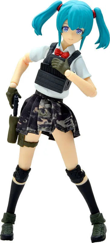 Little Armory - Figma (#SP-167b) - Little Armory (figma 023) - Armed JK - Variant D2 Code: URBEX (Max Factory, Tomytec)ㅤ – Tomytec – ActionFigureBrasil