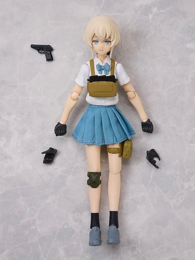 Little Armory - Figma (#SP-168) - figma Styles - Little Armory (figma 015) - Armed JK - Variant E (Max Factory, Tomytec)ㅤ – Max Factory – ActionFigureBrasil
