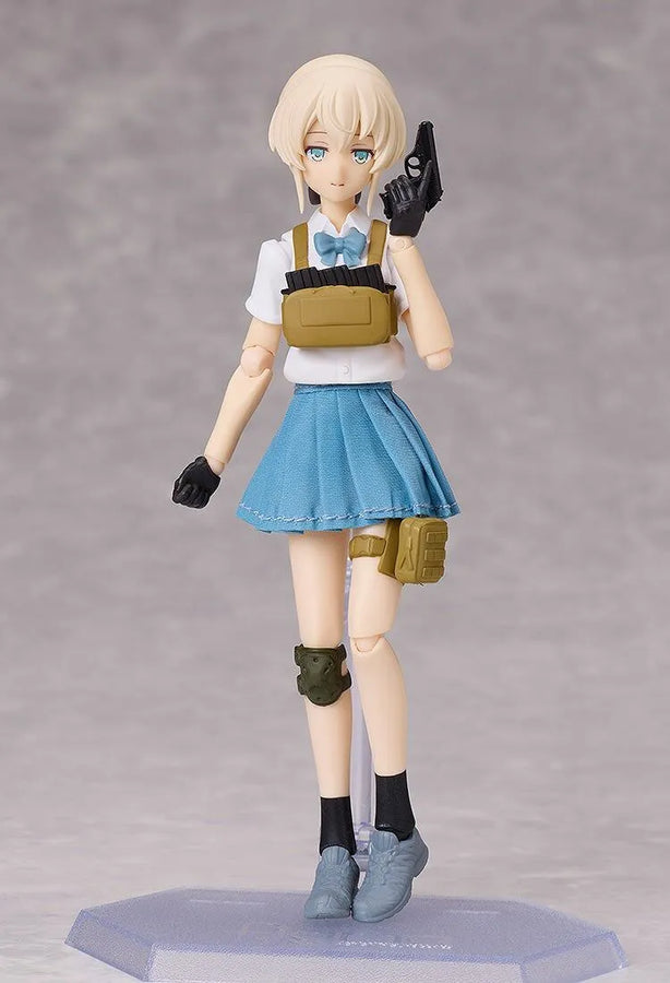 Little Armory - Figma (#SP-168) - figma Styles - Little Armory (figma 015) - Armed JK - Variant E (Max Factory, Tomytec)ㅤ – Max Factory – ActionFigureBrasil