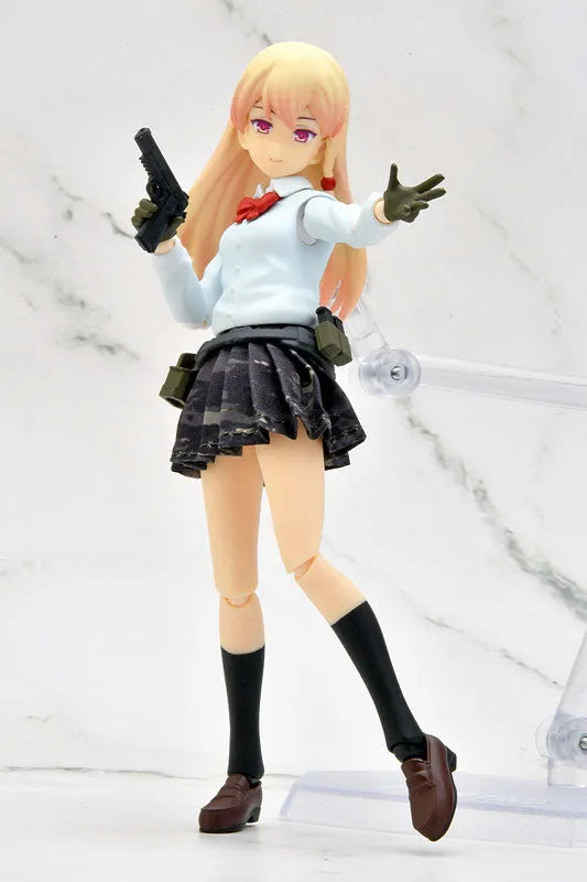 Little Armory - Figma (#SP-169b) - Little Armory (figma 025) - Armed JK - Variant F2 Code: URBEX (Max Factory, Tomytec)ㅤ – Tomytec – ActionFigureBrasil