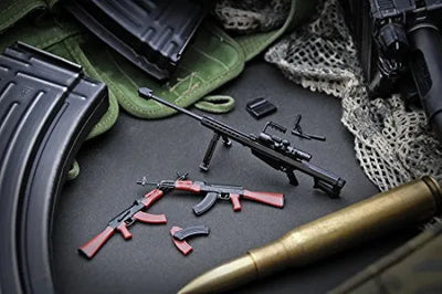 Little Armory LA010 - AKM - 1/12 (Tomytec)ㅤ – Tomytec – ActionFigureBrasil — ângulo diferente