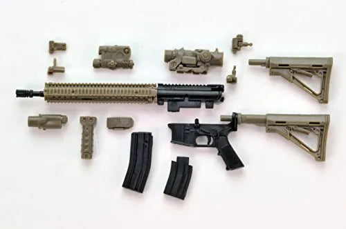Little Armory LA037 - M4A1 SOPMOD BLOCK 2 - 1/12 (Tomytec)ㅤ – Tomytec As Manufacturer – ActionFigure Brasil