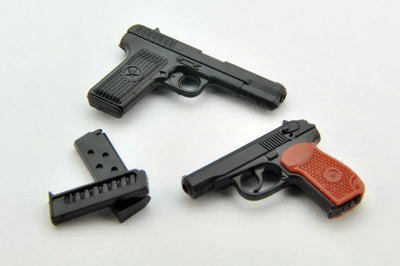 Little Armory (LA085) - Tokarev & Makarov - 1/12 (Tomytec)ㅤ – Tomytec – ActionFigureBrasil — ambientada