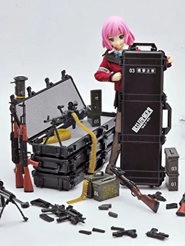 Little Armory LD001 - 1inch - Military Hard Case A - 1/12 (Tomytec)ㅤ – Tomytec – ActionFigureBrasil