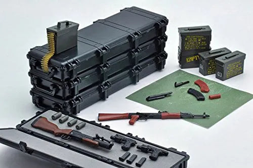 Little Armory LD001 - 1inch - Military Hard Case A - 1/12 (Tomytec)ㅤ – Tomytec – ActionFigureBrasil